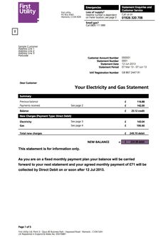 water bill page 1 water pinterest