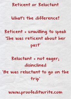 Reticent: In a Sentence - WORDS IN A SENTENCE Reticent: In a Sentence - WORDS IN A SENTENCE