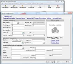 school student database software