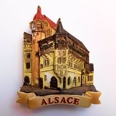 3D Heidelberg Ancient Bridge Fridge Magnet Refrigerator Decor Ornaments Novelty