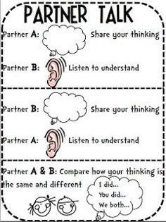 Talk partners clipart