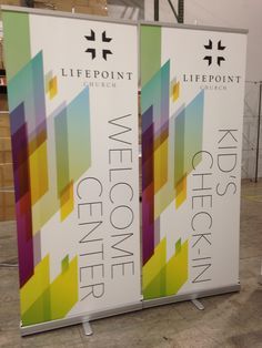church welcome banners