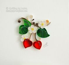 Quilling Template Ferns// Farn