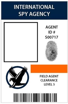 Secret Agent Badge Template Free Printable Google Search Agency Take The Side Street Secret Agent Party Spy Kids Birthday Parties