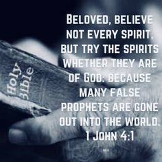 Discernment a Gift From GOD