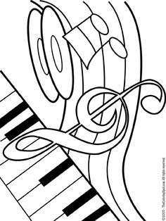 255 Best COLORING BOOK PIANOS MUSICAL INSTRUMENTS GUITARS