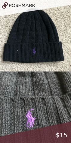 Ralph Lauren Beanie Merino Wool Winter Hat Choice of Colors New with Tags