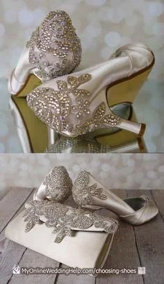 sparkly pumps for wedding