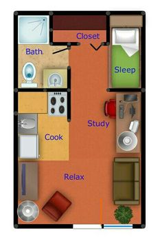 beautiful 3d small house floor plans one bedroom on budget | home beautiful 3d small house floor plans one bedroom on budget | home