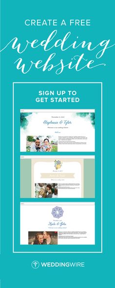 102 Best Free Wedding Website Images On Pinterest In 2018 Sign Up To Create Your Free Wedding Website Get Other Great Planning Tools When You