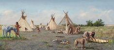 six American Indian tribes in Texas (Jumano, Caddo, Karankawa