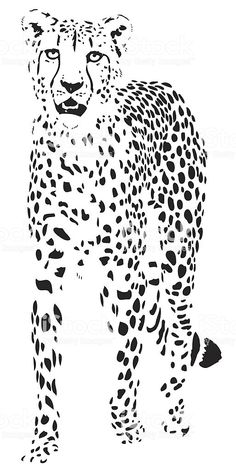 Schablone 500 Tiger Wandtattoo Stencil Leinwand Textilgestaltung Airbrush Wolken