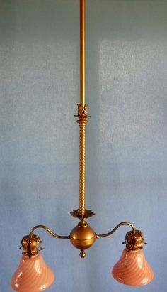 antique 1880s american brass table lamp gas fixture base pinterest