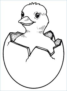 Easter Chick Coloring Pages