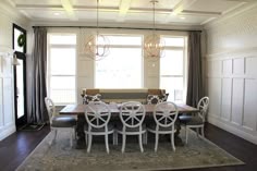 23 Best Two Chandeliers One Table Images Dining Room