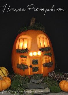 564 Best Pumpkin Ideas Images On Pinterest In 2018 Fall Decorating 30 Minute Pumpkin Challenge A House