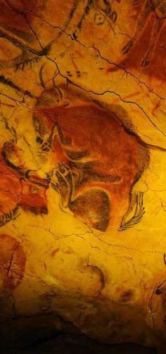Rock Art 01 Poster A3 Pintura Arte Rupestre Altamira