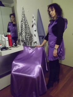 Salon cape fetish