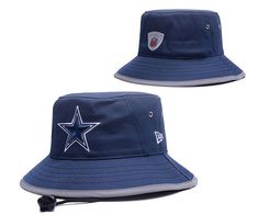 COWBOYS NFL Dallas Basic Wool White Navy Blue Strapback Cap Adult Men Hat