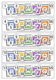 8 Ideas De Tablasdebingo Com Tablas De Bingo Bingo Tablas