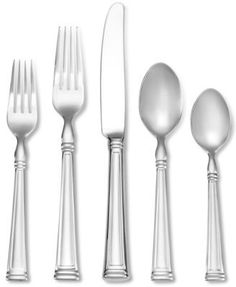 Lenox ESQUIRE Stainless 18//10 Glossy Silverware CHOICE Flatware
