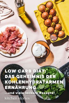 Kohlenhydratarme und fettreiche Ernährung