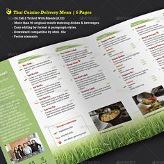 35 best tri fold menu images delivery menu restaurant menu design
