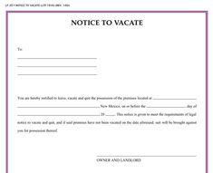 blank eviction notice form free word templates tenant eviction