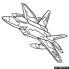 100 Free Airplane And Jet Fighter Aircraft Coloring Pages Color In This Picture Of