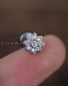 20 Best Tragus Piercing Earrings Images On Pinterest Cartilage Earring 16g Helix Piercing By Ticomo Conch Tragus Earrings
