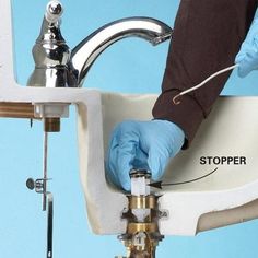 18 Best How To Fix A Clogged Sink Images On Pinterest Repair Fixing A Clogged Sink Http Lanewstalk Easy Tips