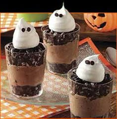 size each jell o chocolate flavor instant pudding pie filling 1 tub oz cool whip whipped topping thawed divided 20 oreo chocolate sandwich cookies - Pudding Halloween Desserts size each jell o chocolate flavor instant pudding pie filling 1 tub oz cool whip whipped topping thawed divided 20 oreo chocolate sandwich cookies - Pudding Halloween Desserts
