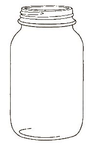 mason jar invitation template