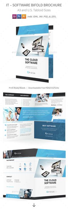 IT u2013 Software Bifold Halffold Brochure 5 Brochures and Software - software brochure IT u2013 Software Bifold Halffold Brochure 5 Brochures and Software - software brochure