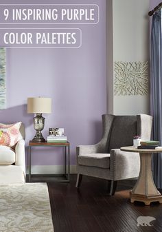 64 Best Purple Rooms Images In 2019 Lilac Room Bedrooms Purple Interior Colors Inspirations