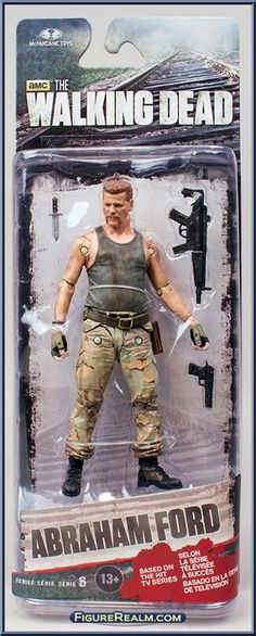SKYBOUND Series 4 MOC McFarlane Toys The Walking Dead Abraham FORD