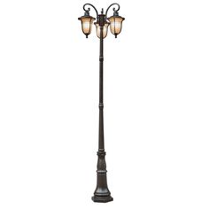 Solar Ed Lamp Post Garden Lights Outdoor China Outdoor Post Lighting Amber Drop 3 Lantern Lamp By Trans Globe 5707 Rob