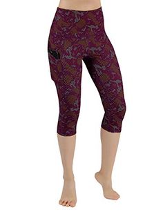 Activefit Lux Fashion Stretch High Waisted Workout Yoga Pants Black Leggings for Women