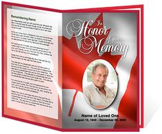 214 best creative memorials with funeral program templates images