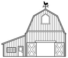 Free Printable Barn Templates | Barn coloring pages This is your ... Free Printable Barn Templates | Barn coloring pages This is your ...