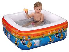 Wehnke Pool Einhorn Planschbecken Babypool 196 cm