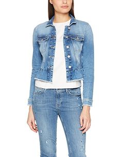YTZL Sommerjacken Für Frauen Jeans Damen Jacket Jeansjacke Female Jeansjacke Lange ärmel Kurze Girl Jeansjacke Taschen Slim Jacket Jacken Damen DüNne Blazer Damen Blau Jacken Blazer Schwarz