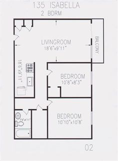 10 Great 750 Sq Ft Two Bedroom Images House Floor Plans 2 Bedroom Floor Plans For 700 Sq Ft House Open