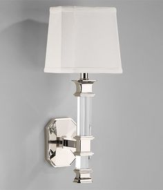 Electric Wall Sconces Lights Ideas Bathroom Solid Crystal Sconce With Polished Nickel Details