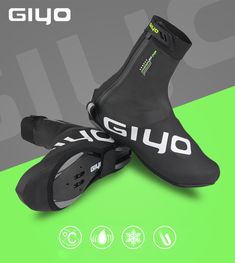 NEW Shoe Cover Reflect Winter Windproof Cycling Bicycle Warm Overshoes DODICI