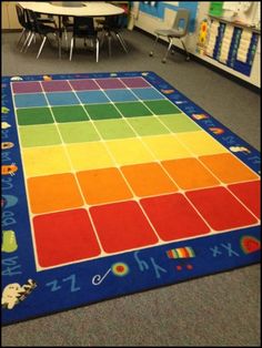 Colorful Places Rug 7 6 X 12 Music Cl And Teacher Kindergarten Clroom Rugs