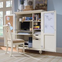26 Best Sewing Armoire Images On Pinterest Desk Computer Camden Cream Computer Armoire Armoires At