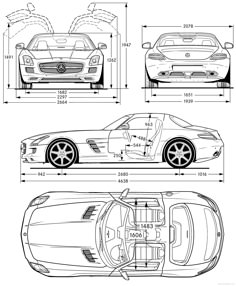 Автомобиль Чертеж Фото Автомобиль Чертеж Фото