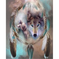 DREAM DREAMCATCHER DIAMOND PAINTING KIT 5D FULL DRILL SQUARE TILES 20x25CM