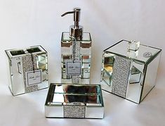 Bling Bathroom Accessories Pinterest Bella Lux Bathroom Google Search